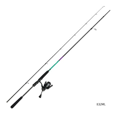 KULIA  EGING  SET【エギング入門ロッドとPEライン付リールのセット】(832ML)